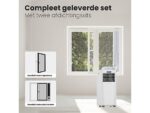 AURONIC AU3262 - Airco Mobiel -7.000BTU Mobiele Airco Wit 7000 BTU/h - Afbeelding 8