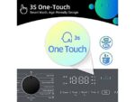 CHIQ CW07123863AX - Space Pro - AI Smart- 16 programma's - 12 jaar garantie op motor - A - washing machine - Voorlader - 7 kg - 1200 rpm - 76 dB(A) - Afbeelding 3