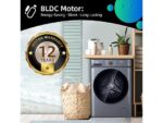 CHIQ CW07123863AX - Space Pro - AI Smart- 16 programma's - 12 jaar garantie op motor - A - washing machine - Voorlader - 7 kg - 1200 rpm - 76 dB(A) - Afbeelding 9