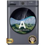 CHIQ CW07123863AX - Space Pro - AI Smart- 16 programma's - 12 jaar garantie op motor - A - washing machine - Voorlader - 7 kg - 1200 rpm - 76 dB(A)