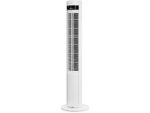 Duux Elevate Smart Torenventilator Wit – Stille Torenventilator met 12 Standen en Timer