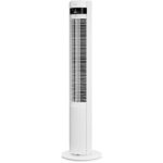 Duux Elevate Smart Torenventilator Wit – Stille Torenventilator met 12 Standen en Timer