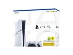 Sony PlayStation 5 Slim Disc Console Bundel + 2 DualSense Draadloze Controllers – 1 TB SSD – Wit/Zwart - Afbeelding 3